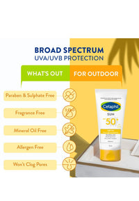Cetaphile Sun SPF 50+ Light Gel Very High Protection Mineral Base for All Skin Types, Sensitive Skin ||
50ml