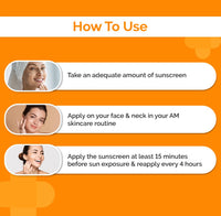 The Derma Co Hyaluronic Sunscreen & Vitamin C Serum
Combo SPF 50+ for All Skin Types, Glowing Skin