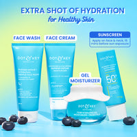 Dot & Key Blueberry Hydrate Barrier Repair Sunscreen SPF 50+ PA++++, Long-lasting Moisture (50 g)