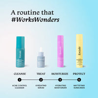 Foxtale Acne Control Cleanser with Salicylic Acid & Niacinamide, Controls Oil & Fights Acne (100 ml)