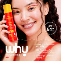 Aqualogica Detan+ SPF 50+ PA++++, Cherry Tomato, HA, APF, In-Vivo Tested (50g)