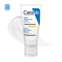 Cerave AM Facial Moisturizing Lotion With Sunscreen SPF 50 UVB + UVA, Dermatologist Recommended Day Cream (52ml)