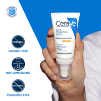 Cerave AM Facial Moisturizing Lotion With Sunscreen SPF 50 UVB + UVA, Dermatologist Recommended Day Cream (52ml)