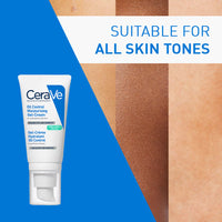 CeraVe Oil Control Gel-Cream lightweight moisturizer for Oily & Combination Skin with Shine Control (52ml)