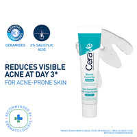 CeraVe Blemish Control Gel with 2% Salicylic Acid, AHA & Niacinamide for Acne Spot Treatment (40ml)