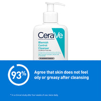 CeraVe Blemish Control Cleanser with 2% Salicylic Acid & Niacinamide for Acne-prone skin (236ml)