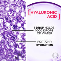 LOreal Paris Hyaluron Moisture Anti-frizz Shampoo With Hyaluronic Acid For 72 HR Dehydrated Hair (1L)