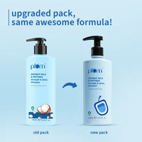 Plum Peptides Shampoo with Coconut Milk for Dry & Rough Hair 22x softer hair in 1 wash (250ml)