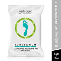 O3+ Pedilogix Bubble Gum Manicure Pedicure Kit - Hands & Foot Care Kit (65g)
