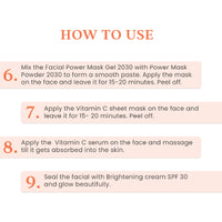 O3+ Bridal Facial Kit Vitamin C for Glowing Skin with Niacinamide | For All Skin Types (67gm+69ml)