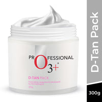O3+ D -TAN Face Pack for Tan Removal & Glowing Skin - Detan Mask for All Skin Types (300g)