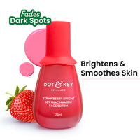 Dot & Key Strawberry Bright 10% Niacinamide Face Serum, Brightens & Smoothes Skin, SAll kin Types (30ml)