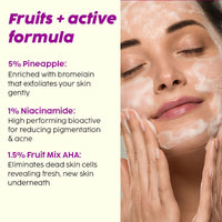 PLIX 5% Pineapple Foaming Facewash For Depigmentation, For Skin Brightening & Even Toned Complexion (100ml)