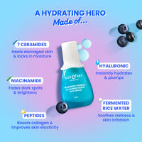 Dot & Key Blueberry Hydrate 12% Barrier Boost Serum, With 7 Ceramides, Heals Dry, Damaged Skin (30ml)