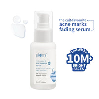 Plum 10% Niacinamide Brightening Face Serum with Rice Water, Fades Acne Marks, for Oily to Dry Skin (50ml)