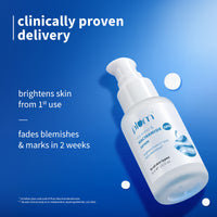 Plum 10% Niacinamide Brightening Face Serum with Rice Water, Fades Acne Marks, for Oily to Dry Skin (50ml)