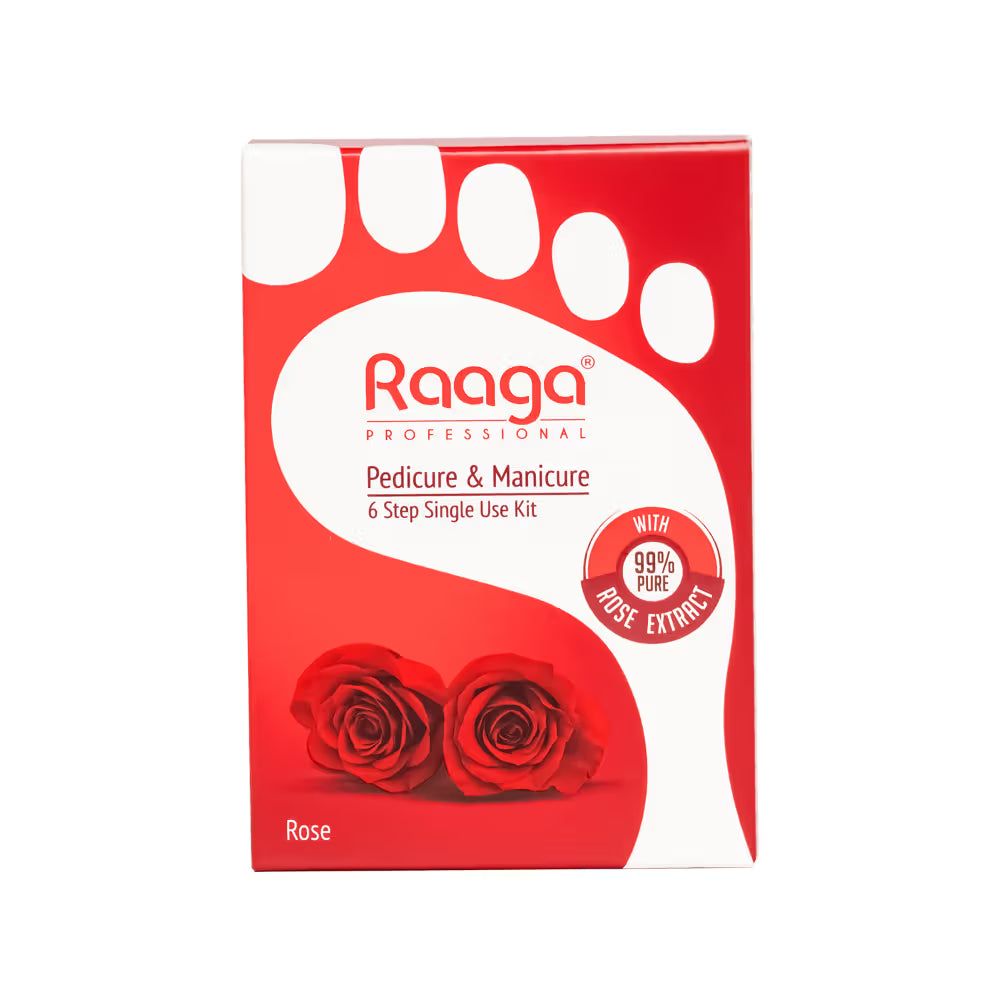 Raaga Professional Manicure & Pedicure, Rose (63gm)