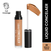 Swiss beauty Full Coverage Liquid Concealer With Jojoba Oil -  (5.6gm)