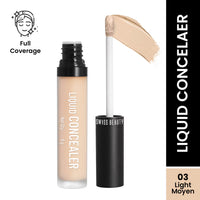 Swiss beauty Full Coverage Liquid Concealer With Jojoba Oil -  (5.6gm)