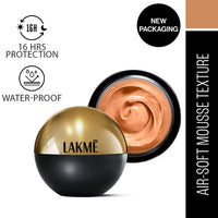 Lakme Xtraodin Airy Mattereal Mousse Foundation With SPF8, Waterproof, Lasts 16 Hr