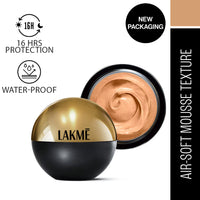 Lakme Xtraodin Airy Mattereal Mousse Foundation With SPF8, Waterproof, Lasts 16 Hr