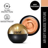Lakme Xtraodin Airy Mattereal Mousse Foundation With SPF8, Waterproof, Lasts 16 Hr