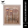 Swiss Beauty Professional Face & Eye Brush, Soft Synthetic Bristles , Flawless Application- Set of 6 (6 pcs)