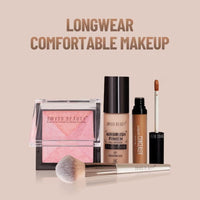 Swiss Beauty Professional Face & Eye Brush, Soft Synthetic Bristles , Flawless Application- Set of 6 (6 pcs)