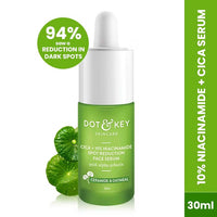 Dot & Key Cica + 10% Niacinamide Spot Reduction Face Serum, Treats Acne Scars & Dark Spots