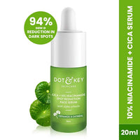 Dot & Key Cica + 10% Niacinamide Spot Reduction Face Serum, Treats Acne Scars & Dark Spots