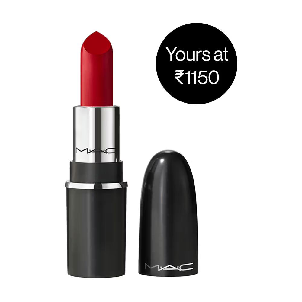 M.A.C MACximal Mini Matte Red Lipstick - Ruby Woo (1.7g)
