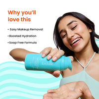 Foxtale Hydrating Cleanser And Make-Up Remover, With Hyaluronic Acid (100ml)