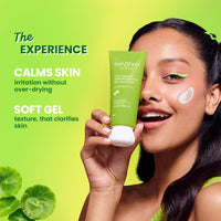 Dot & Key Cica Calming Blemish Clearing Gel Face Wash, Salicylic & Green Tea, Acne & Oil Control (100ml)