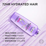 L'Oreal Paris Hyaluron Moisture Anti-frizz Conditioner With Hyaluronic Acid for 72 HR Hydrated Hair