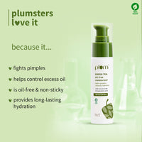 Plum Green Tea Oil-Free Moisturizer With Niacinamide For Oily, Acne Prone Skin (50ml)